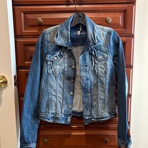 7 For All Mankind Jean Jacket